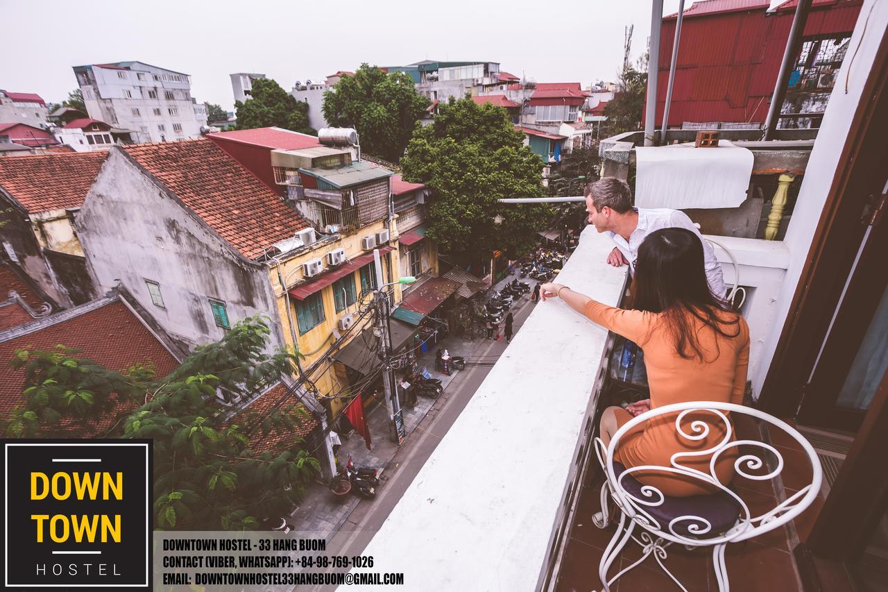 Hostel Downtown Hanoj Exteriér fotografie